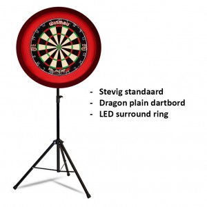 Dragon darts - Portable LED Blade 5 pakket - rood