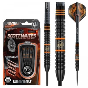 Scott Waites Black Onyx 90% Tungsten - dartpijlen