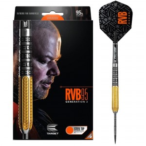 Raymond van Barneveld - RVB95 Generation 2 - 21-23-25 gram - Target dartpijlen