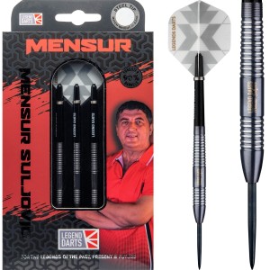 Legend Darts - Mensur Suljovic Black - 90% - 21-23-25 Gram - dartpijlen