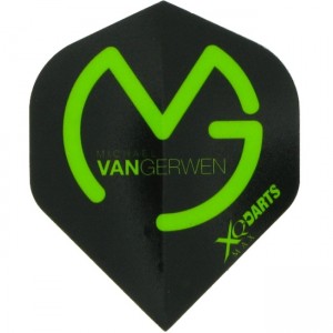 Michel van Gerwen XQM Black/Green