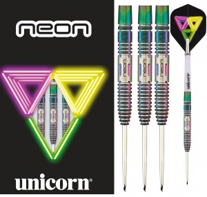 Unicorn Neon 2 DNA 90% Tungsten Steel Tip Darts