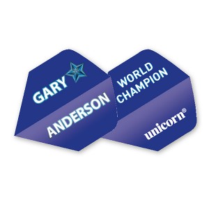 PRE ORDER Unicorn Gary Anderson Flight Blue Star