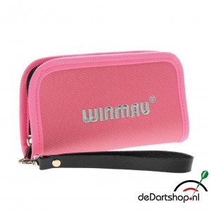 Winmau Super Darts and Accessory Case in Wild Roses Pink