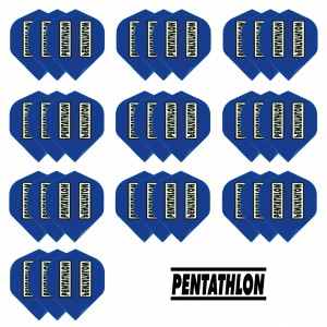10 - Sets Pentathlon 100 micron flights - Blauw