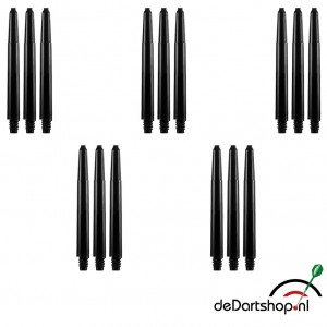 5 sets - Deflecta nylon - zwart - medium