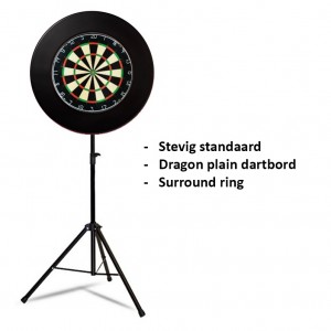 Dragon darts - Portable plain pakket - zwart