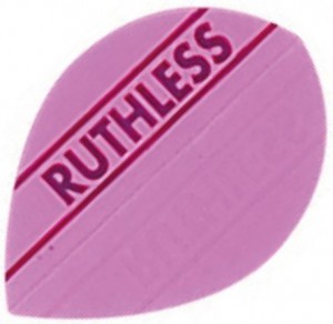 Flight Pear Ruthless Pink - darts flights