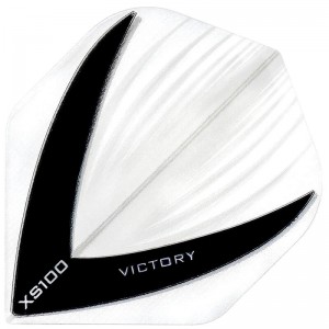 Flight XS100 V Clear - darts flights