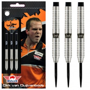 Bulls Dirk van Duijvenbode - 90% tungsten - 23-24 gram dartpijlen