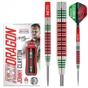 Red Dragon Jonny Clayton World Cup Winning SE- 90% - 22 gram - Red Dragon dartpijlen