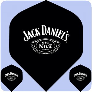 Jack Daniels Cartouche logo darts flights