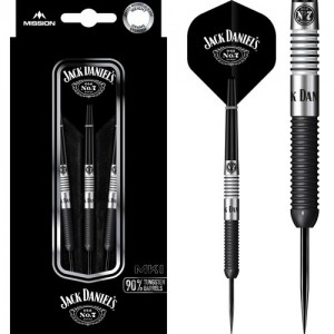 Jack Daniels no7 90% tungsten 23 gram dartpijlen