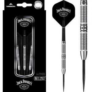 Jack Daniels no7 80% tungsten 22 gram dartpijlen