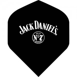 Jack Daniels no7 logo darts flights