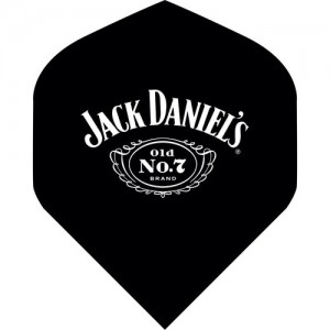 Jack Daniels Cartouche logo darts flights