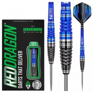 Delta - 2 - 90% Tungsten - 24 en 26 gram - RedDragon dartpijlen