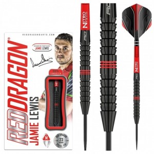 Jamie Lewis - 23-25 gram - RedDragon dartpijlen