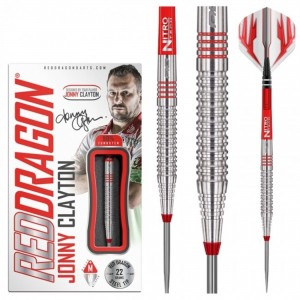 Jonny Clayton - 90% Tungsten - 22 gram - RedDragon dartpijlen