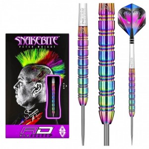 Peter Wright Snakebite 1.2 - 90% Tungsten - 24 gram - RedDragon dartpijlen