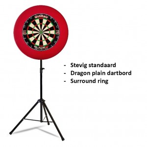 Dragon darts - Portable Blade 5 pakket - rood