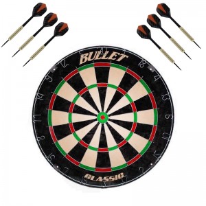 Dragon Bullet Classic dartbord inclusief 2 sets dartpijlen