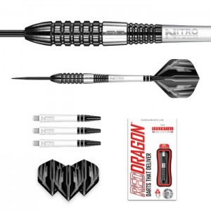 Carnage 4 - 90% Tungsten - 23 gram - RedDragon dartpijlen