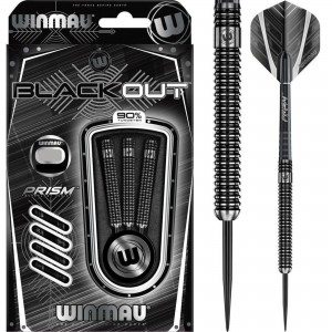 Blackout 90% Winmau - dartpijlen