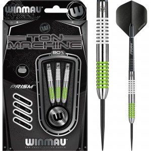 Winmau Ton Machine groen 90% tungsten dartpijlen