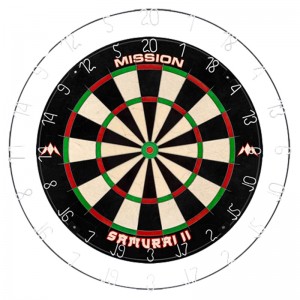 Dartbord cijfer ring 