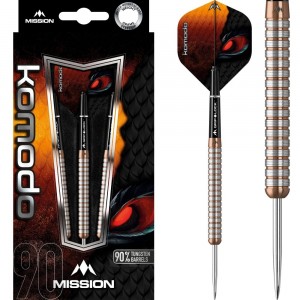 Mission Komodo GX M1 22-24-26 Gram 90% Dartpijlen