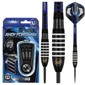 Andy Fordham 90% Onyx Winmau - dartpijlen