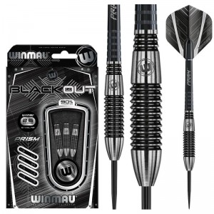 Blackout Style B - 90% Tungsten - 24 en 26 gram - Winmau dartpijlen