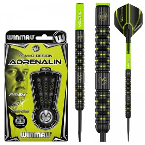 Michael van Gerwen - Adrenalin - 22-23-24 gram - 90% - winmau - dartpijlen	