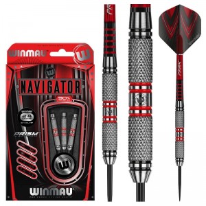 Navigator 1 - 90% Tungsten - 22-24-26 gram - Winmau dartpijlen