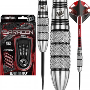 Saracen - 90% Tungsten - 25 gram - Winmau dartpijlen