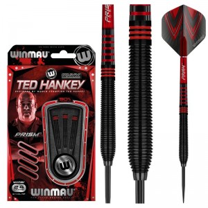 Ted Hankey Black Onyx 90% Winmau - dartpijlen