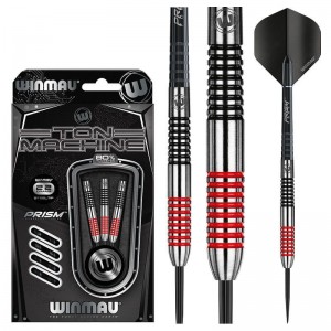 Ton Machine 80% Winmau 22-24-26 gram - dartpijlen