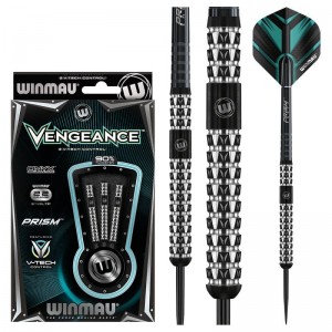 Vengeance V-Tech 90% - 22-24-26 gram - Winmau - dartpijlen