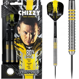 Harrows Dave Chisnall - 80% - 21-22-23-24-25-26 Gram - Harrows dartpijlen