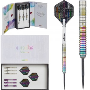 Unicorn Code Ian White - 21-23 gram - 90% tungsten dartpijlen	