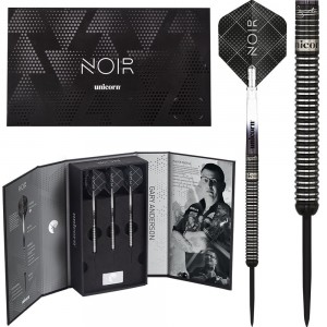Gary Anderson 2019 - Noir - 21-23-25-27 gram - Unicorn dartpijlen