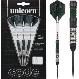 Unicorn Code 80% Black Green