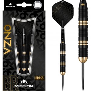 Mission - Onza M3 Brass - 24 gram - dartpijlen