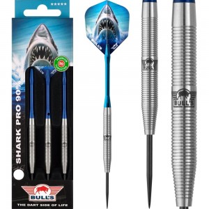 Bull's 90% - Shark Pro B 21-23-25 gram - dartpijlen