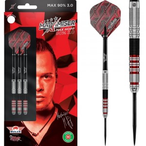 Max Hopp Max90 3.0 - 90% - 22-23-24 gram - Shot! Bulls dartpijlen