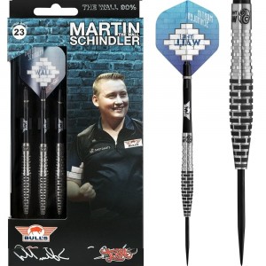 Martin Schindler - 90% tungsten - 23-25 gram - Bulls dartpijlen