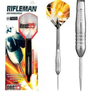 One80 Rifleman - 80% tungsten - 22-24 gram - dartpijlen