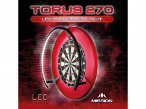 Mission Torus 270 - dartbord verlichting