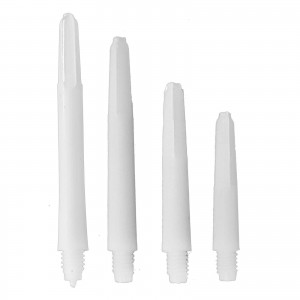Fluro White Snow M/S - darts shafts
